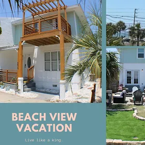 Oceanview Oasis - Relax With Hot Tub, Breakfast, Fire Pit & Putting Green! Holiday home
